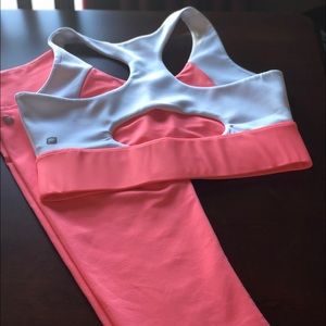 NWOT XS Fabletics Sport Bra Coordinating XXS pants